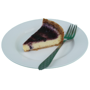 Cheese cake slices Chocolate