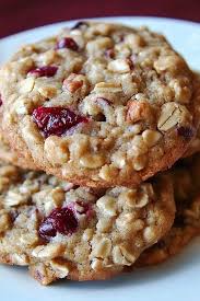 Oat and Canberry Cookies
